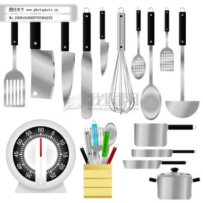 《烟火人间 品味厨具艺术的矢量之美》